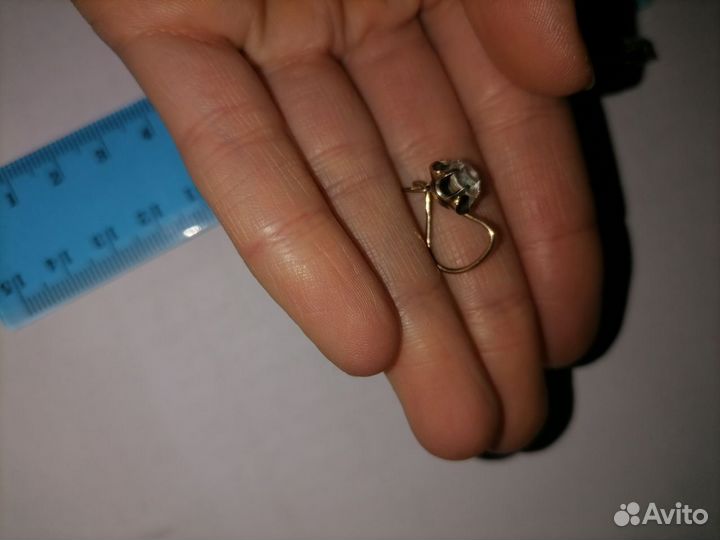 Серьги серебряные СССР