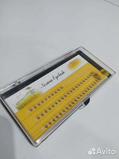 Накладные ресницы пучки