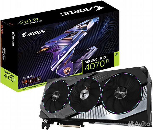 Rtx 4070 Ti aorus elite Новая с чеками