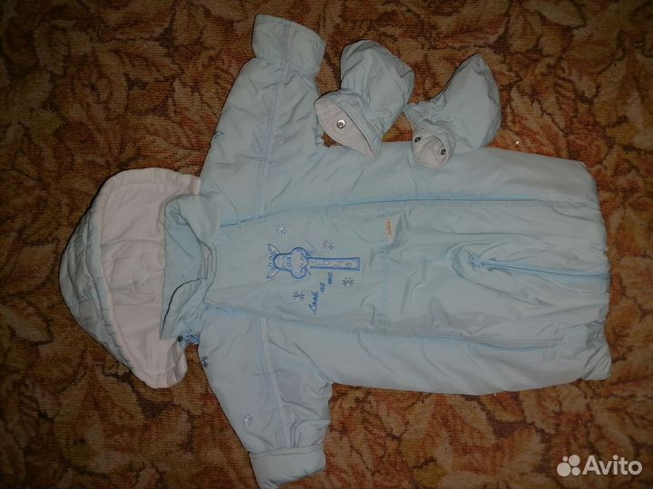 Комбез-конверт до 9 мес