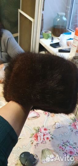 Мужская шапка норковая