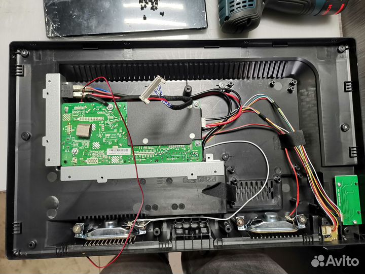 Телевизор Fusion fltv-19C10 (Разбор)(По запчастям)