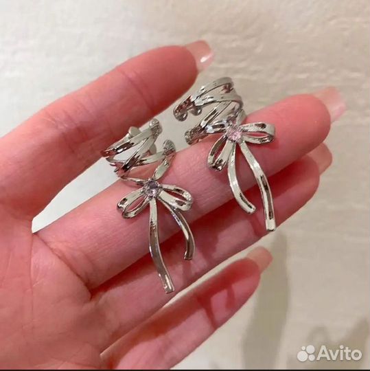 Серьги каффы