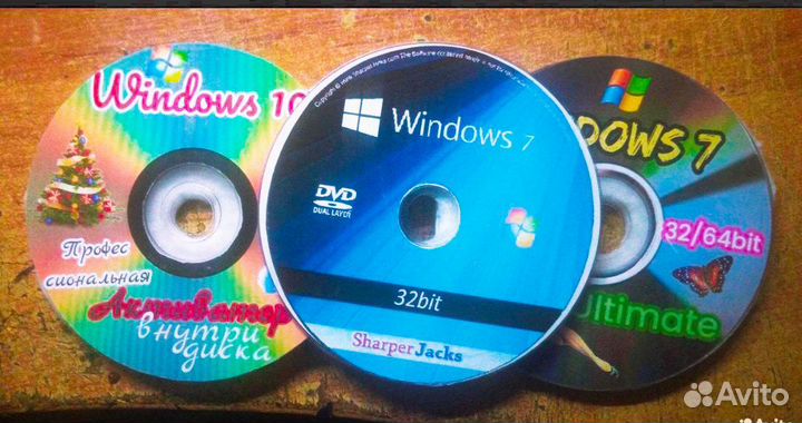 Загрузочный диск Windows 7,8,10,vista,xp
