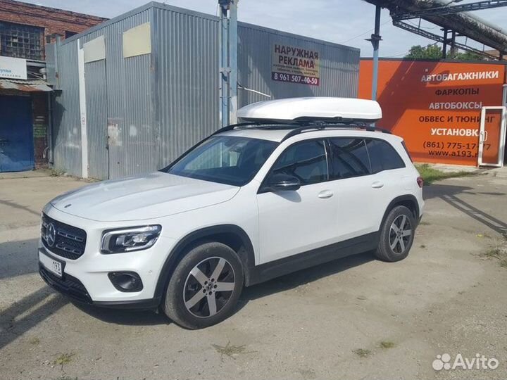 Багажник автобокс на крышу Inno New Shadow 16 Whit