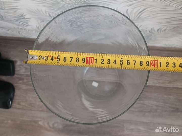 Ваза напольная стекло 70 см