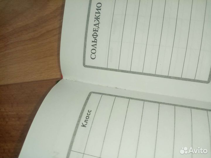 Дневник для музыкальной школы