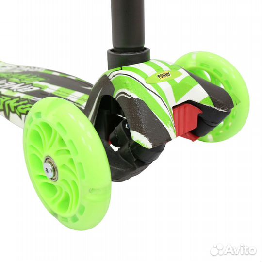 Самокат 3-х колесный 