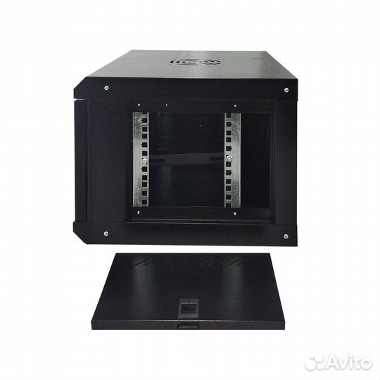 Шкаф коммутационный ST-NC6U01 (черный) С полкой