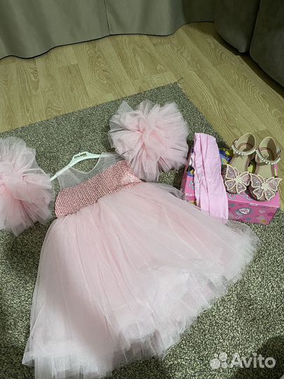 Платье праздничное 116-122