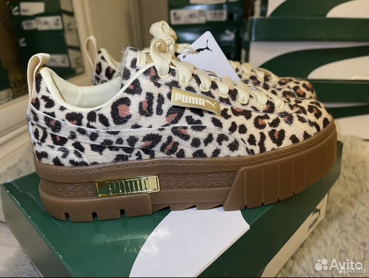 Кеды Puma Mayze Leopard. Р.37