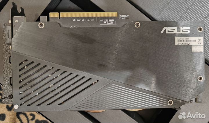 Видеокарта asus Dual GeForce RTX 2060 OC EVO 6GB