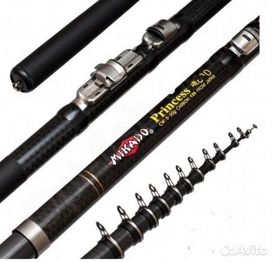 Удочка Mikado Princess 5m 15-40гр