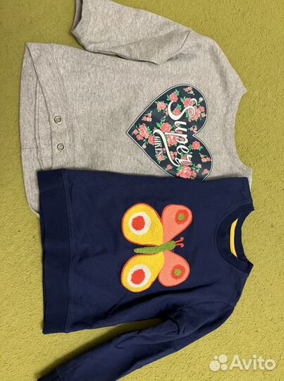 Вещи пакетом на девочку 104 110