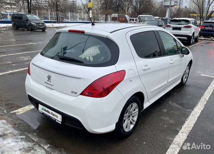 Peugeot 308 1.6 AT, 2011, 167 700 км