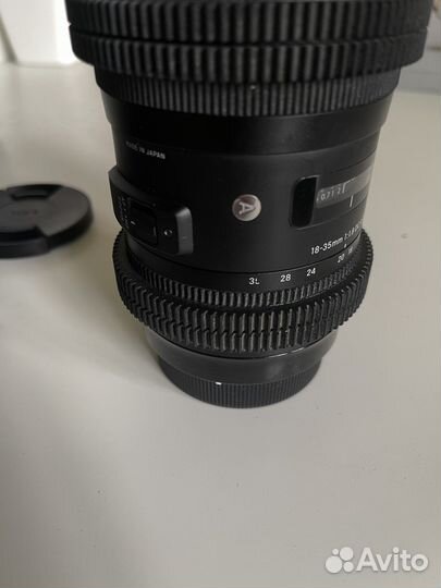 Sigma 18-35 1.8 Canon EF