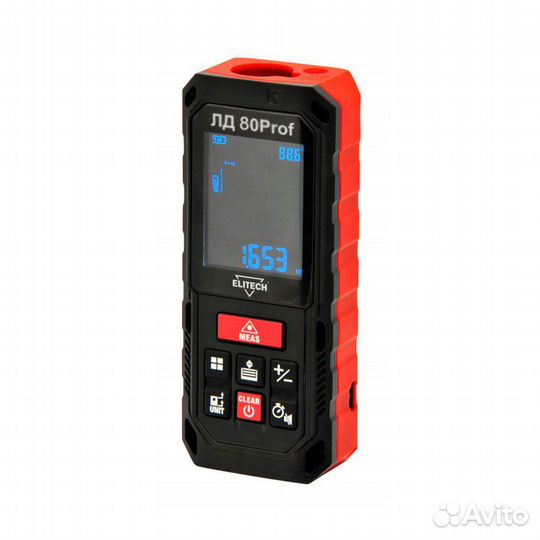 Дальномер лазерный лд-80 Prof elitech