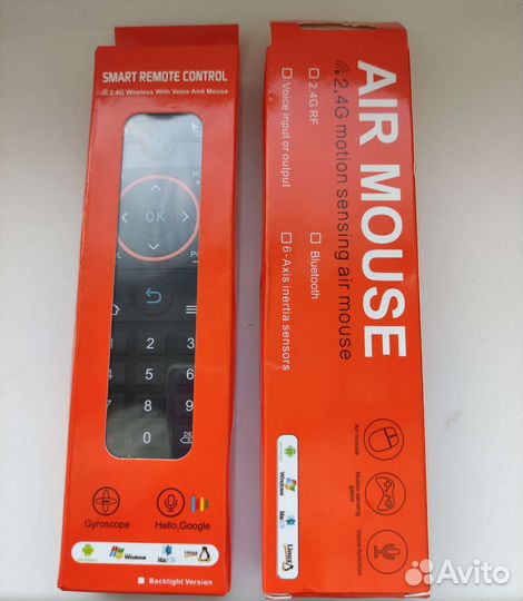 Пульт аэромышь G10 голосовой поиск