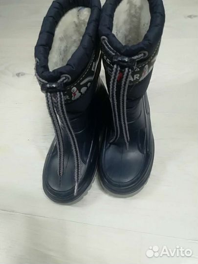 Детские резиновые сапоги