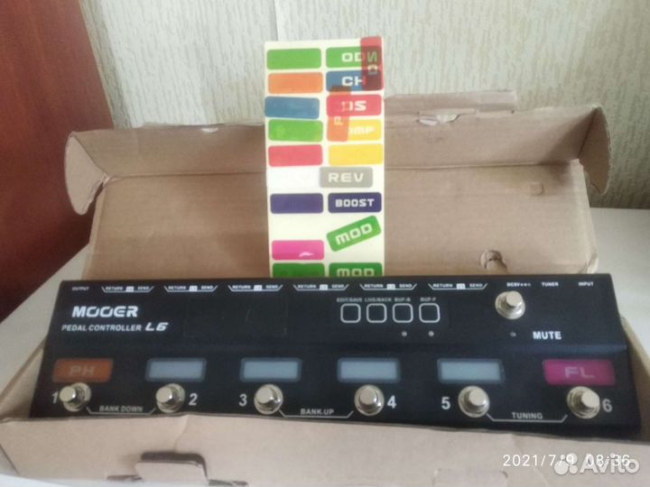 Mooer L6 Контролер