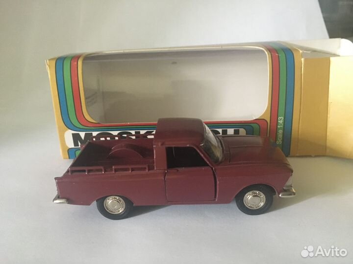 Машинка Москвич Пикап 1/43 Сделано в СССР