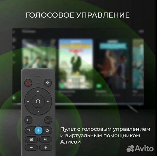 Телевизор SMART tv 55 (140см) с Алисой новый