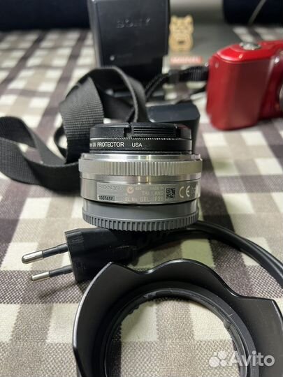 Фотокамера Sony nex 3 с двумя объективами