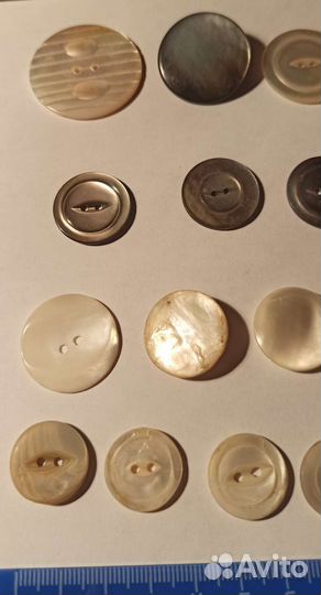Антикварные пуговицы