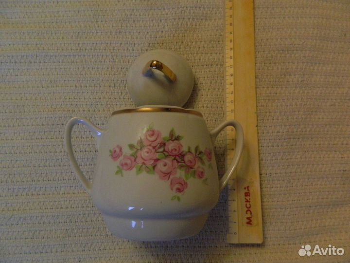 Чайник, сахарница, соусник rpа (рижский з-д) и др