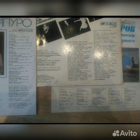 Виниловые пластинки 