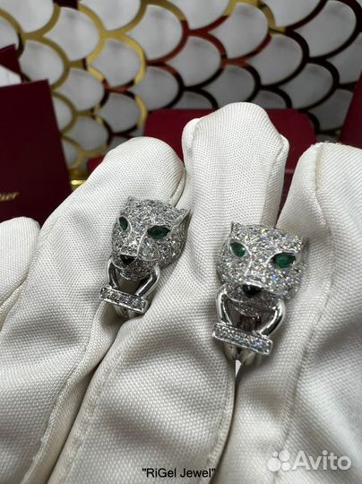 Серьги Cartier (18 ct) полный комплект