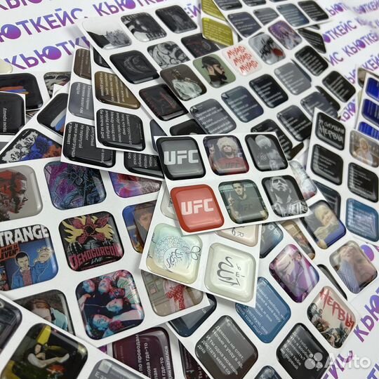 3d стикеры для телефона - опт от производителя