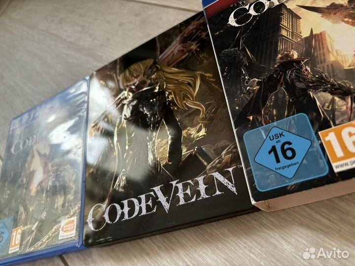 Code Vein Steelbook ps4