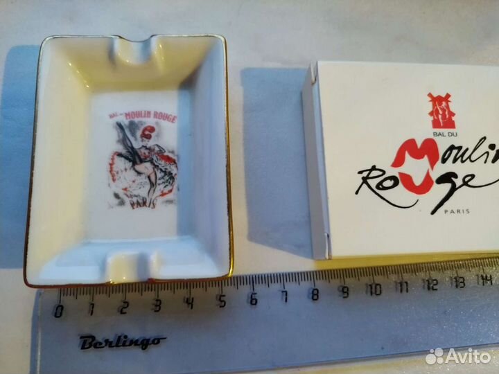 Пепельница коллекционная из кабаре Мулен Руж
