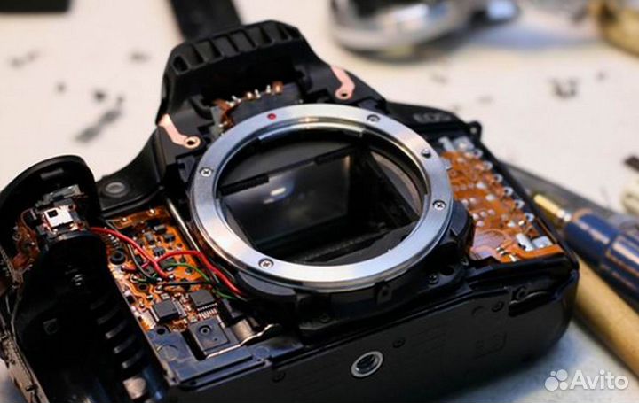 Ремонт фотоаппаратов и объективов