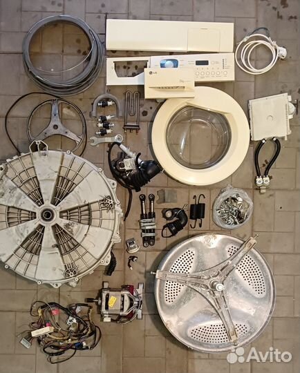 Запчасти для стиральной машины lg wd 80150NU