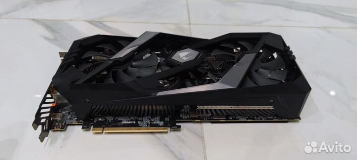 Видеокарта RTX 2070 Super Gigabyte aorus 8 gb