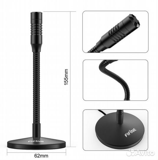 Микрофон USB FiFIne mini