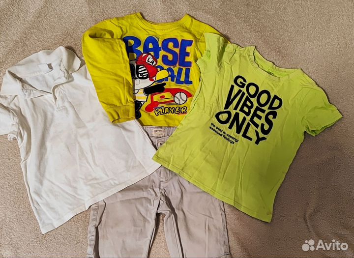 Вещи пакетом мальчику 5-6 лет