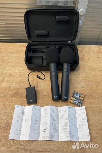 Микрофоны беспроводные 2.0 для караоке Lixiang