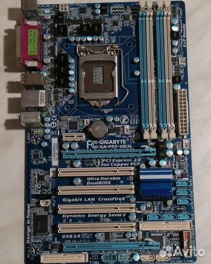 S-1366 Asus P6T, S-1156 Gigabyte GA-P55-UD3L и др