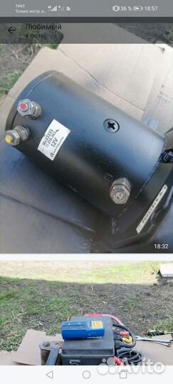 Лебедка электрическая автомобильная 12 в