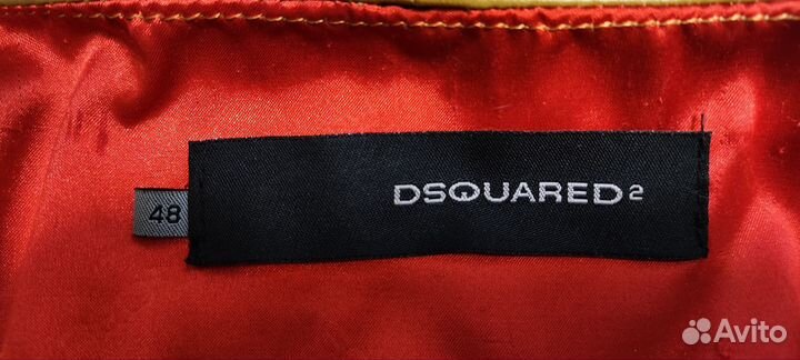 Dsquared куртка женская кожа