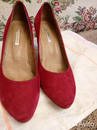 Туфли женские замшевые 40 размер