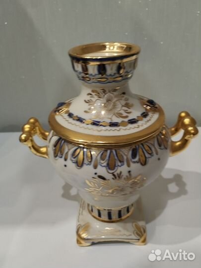 Самовар фарфоровый