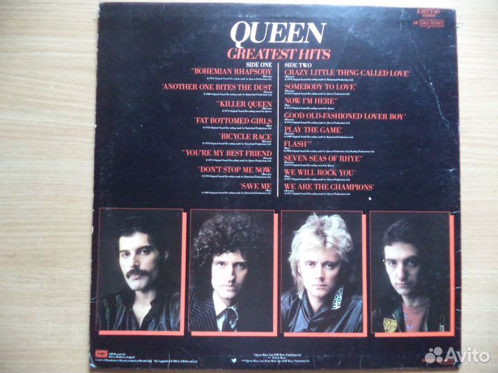 Queen – Greatest Hits / UK Original LP(Винил)