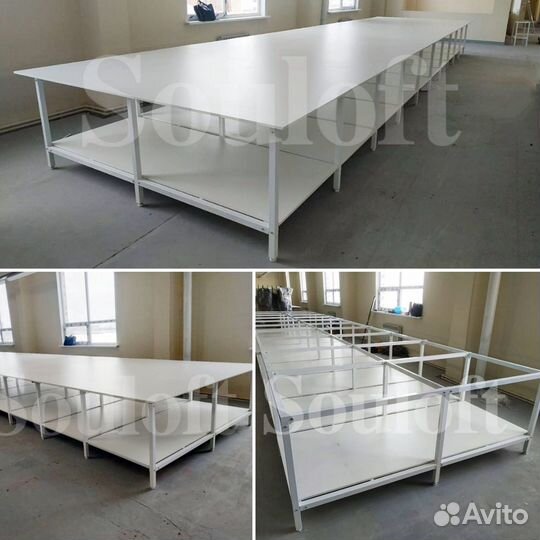 Раскройные столы, мебель для швейного производства