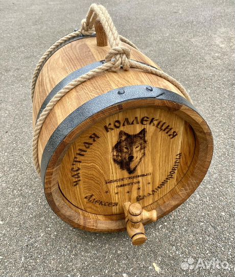 Дубовая бочка 20 литров с доставкой в Воронеж