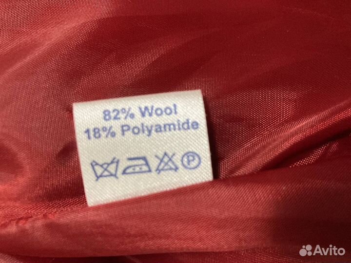 Пальто шерсть 82 проц. Р. 52