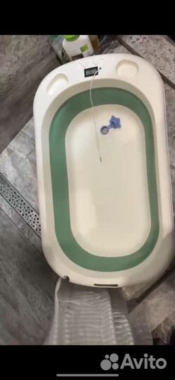 Ванна для купания новорожденных с гамаком